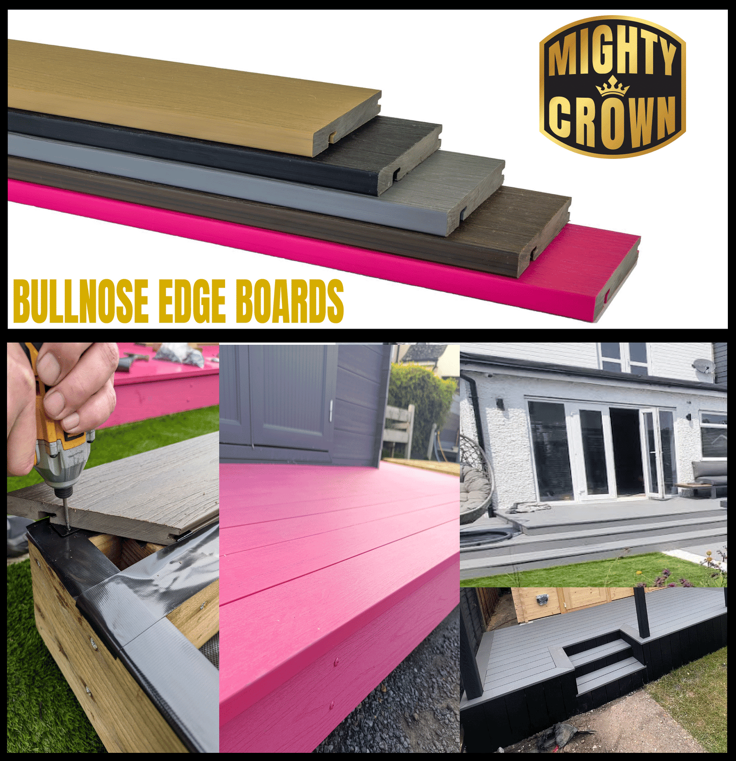 Onyx Bullnose Edge Board