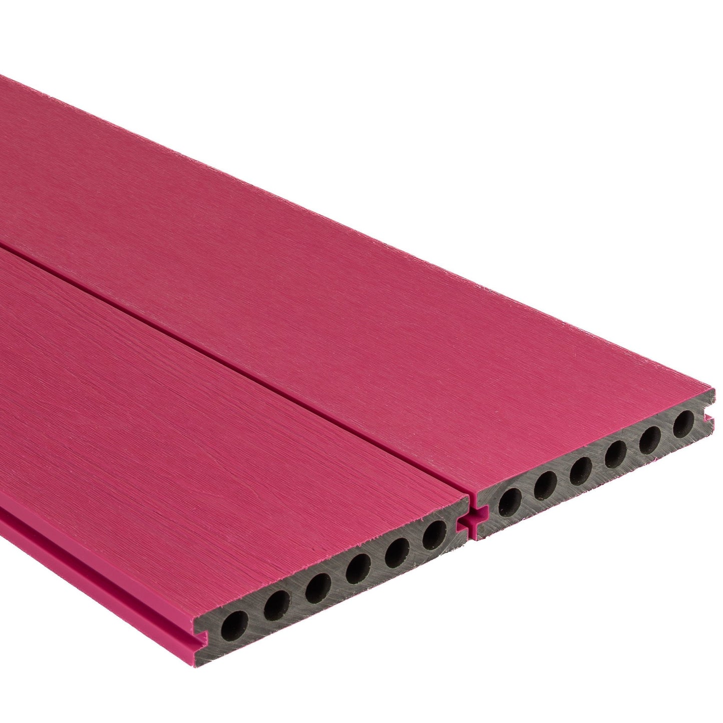 Hot Pink Capped Decking