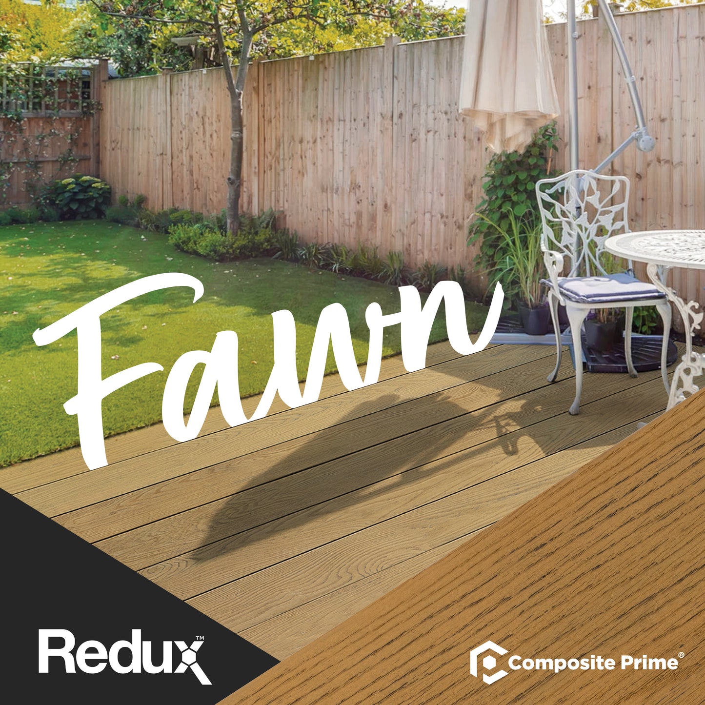 Fawn Solid Luxury Decking