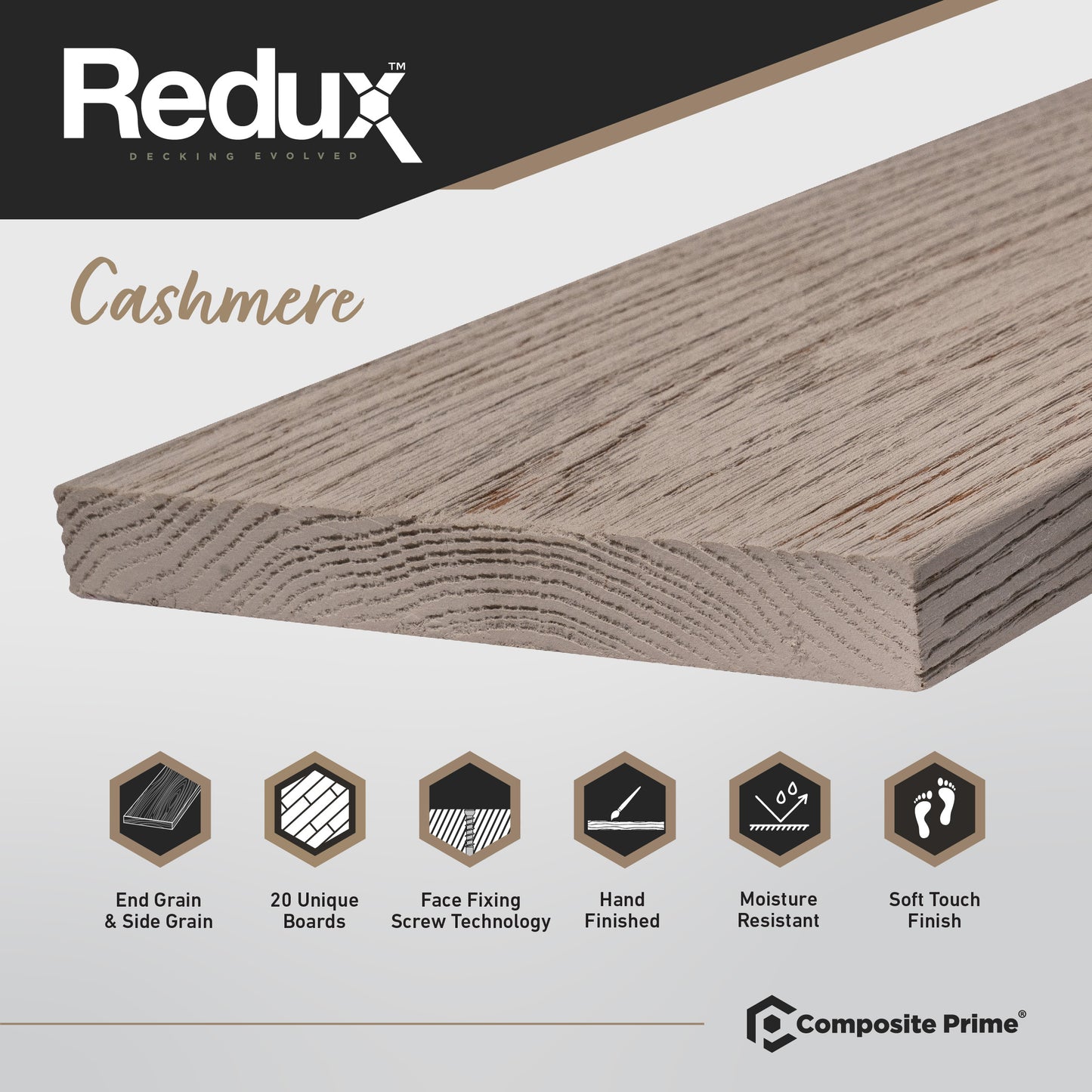 Cashmere Solid Luxury Decking