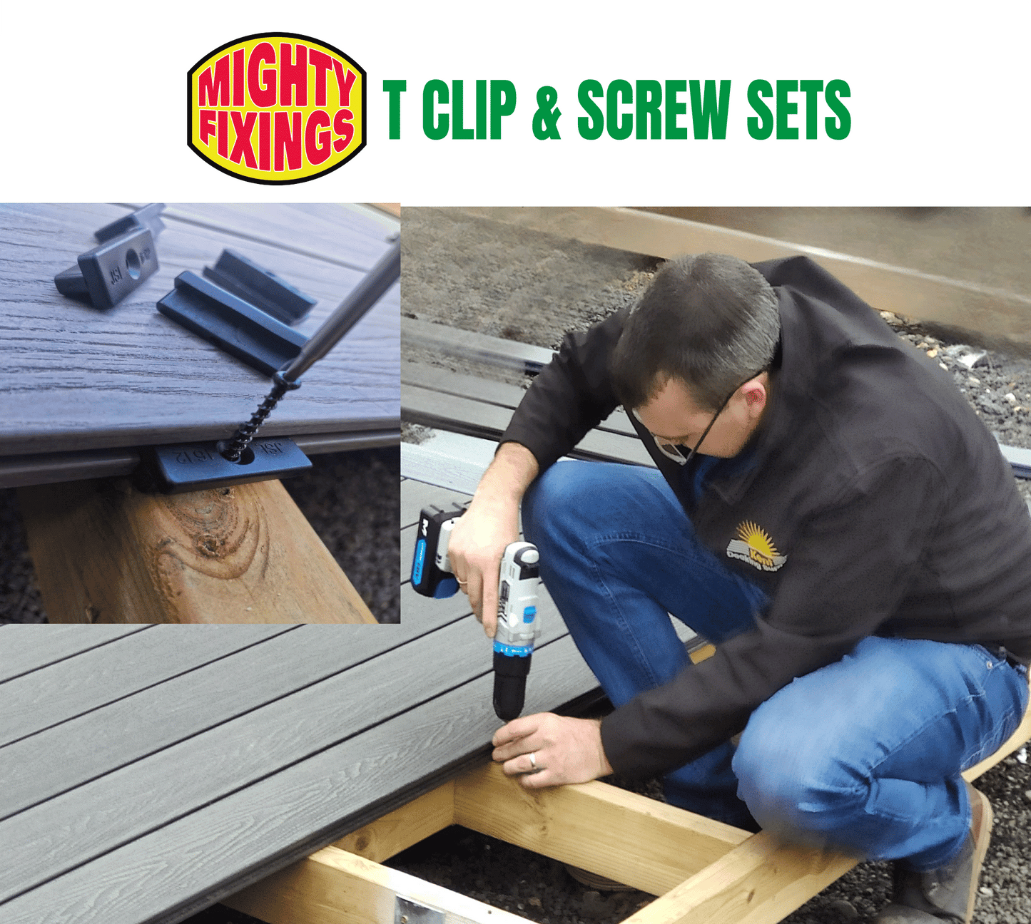 T Clip and Screw Sets