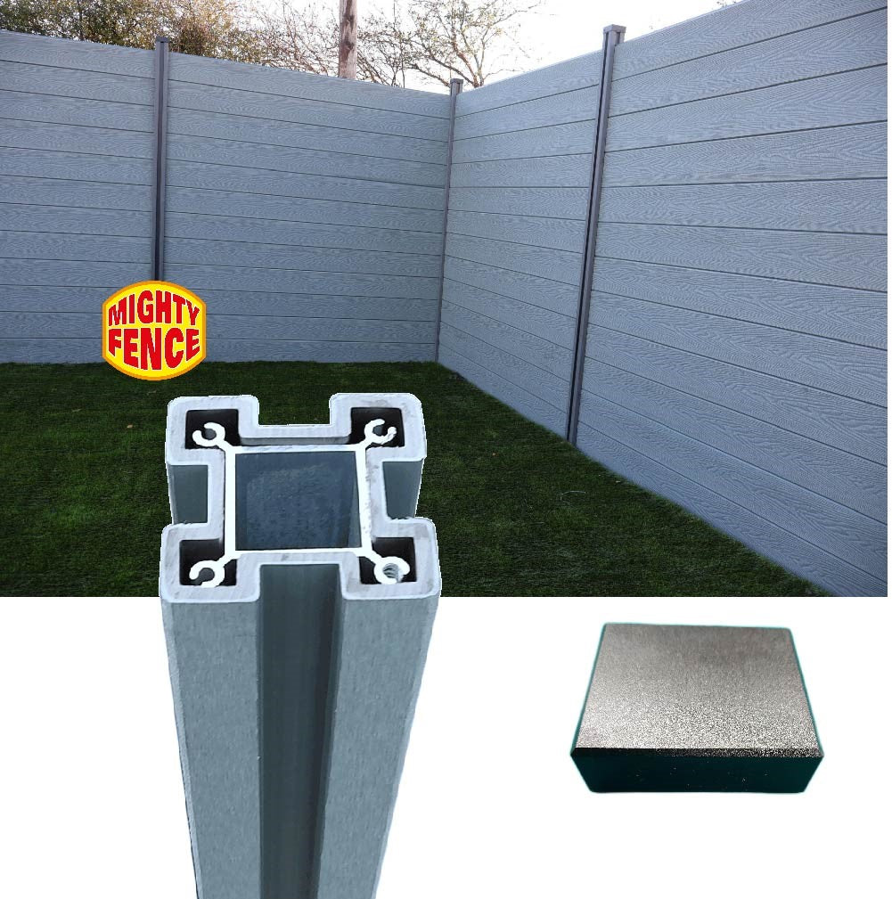 Silver HYBRID Fence Post