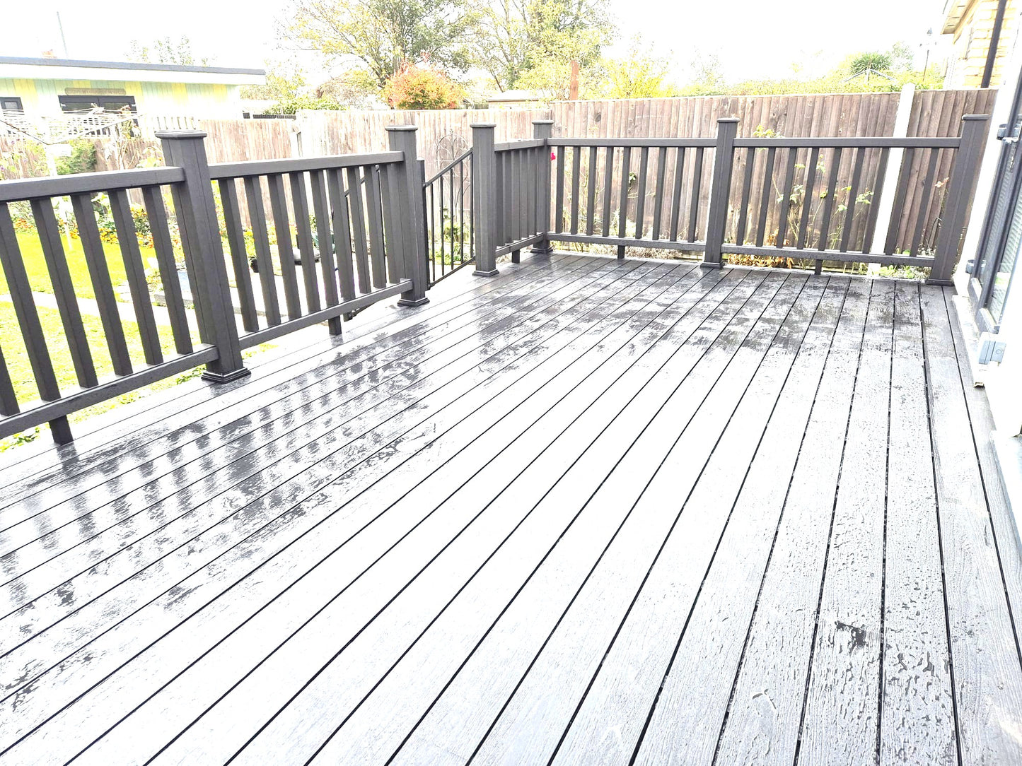 Graphite Capped Decking Board