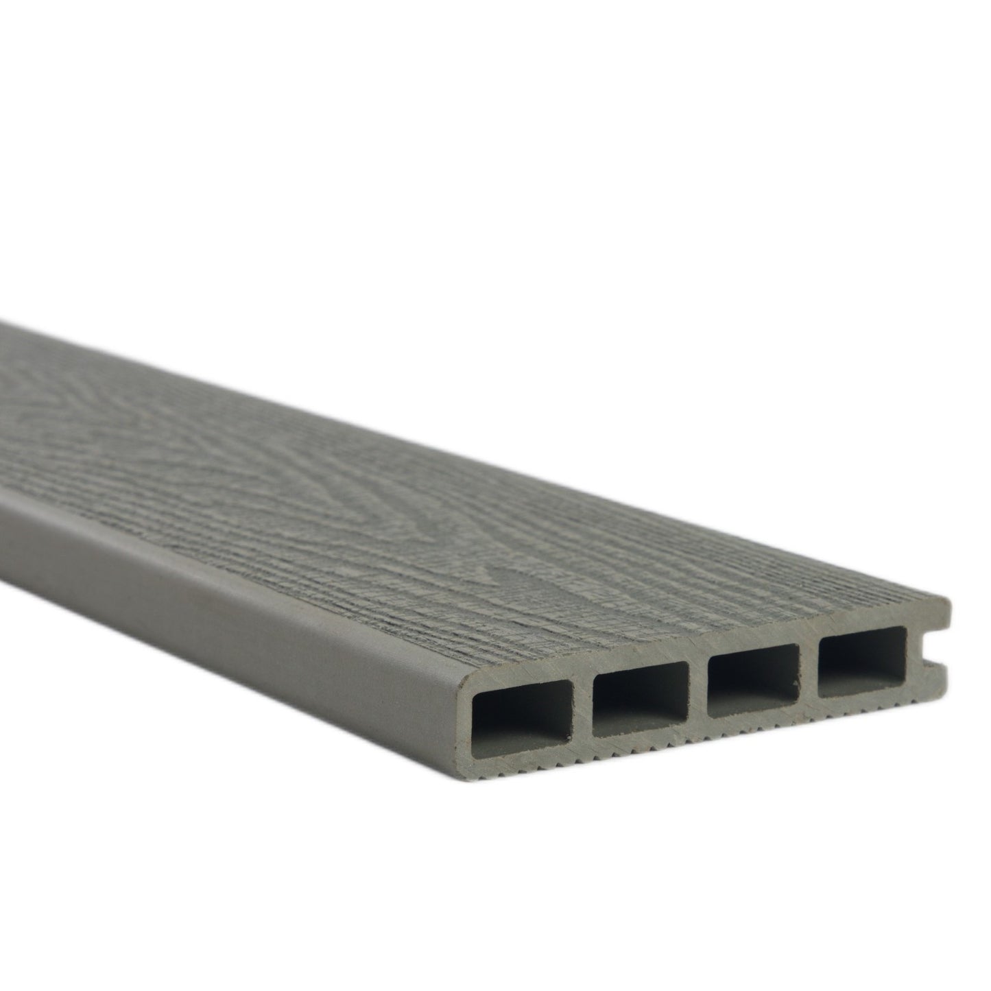 Grey Composite Decking Bullnose Edge Board