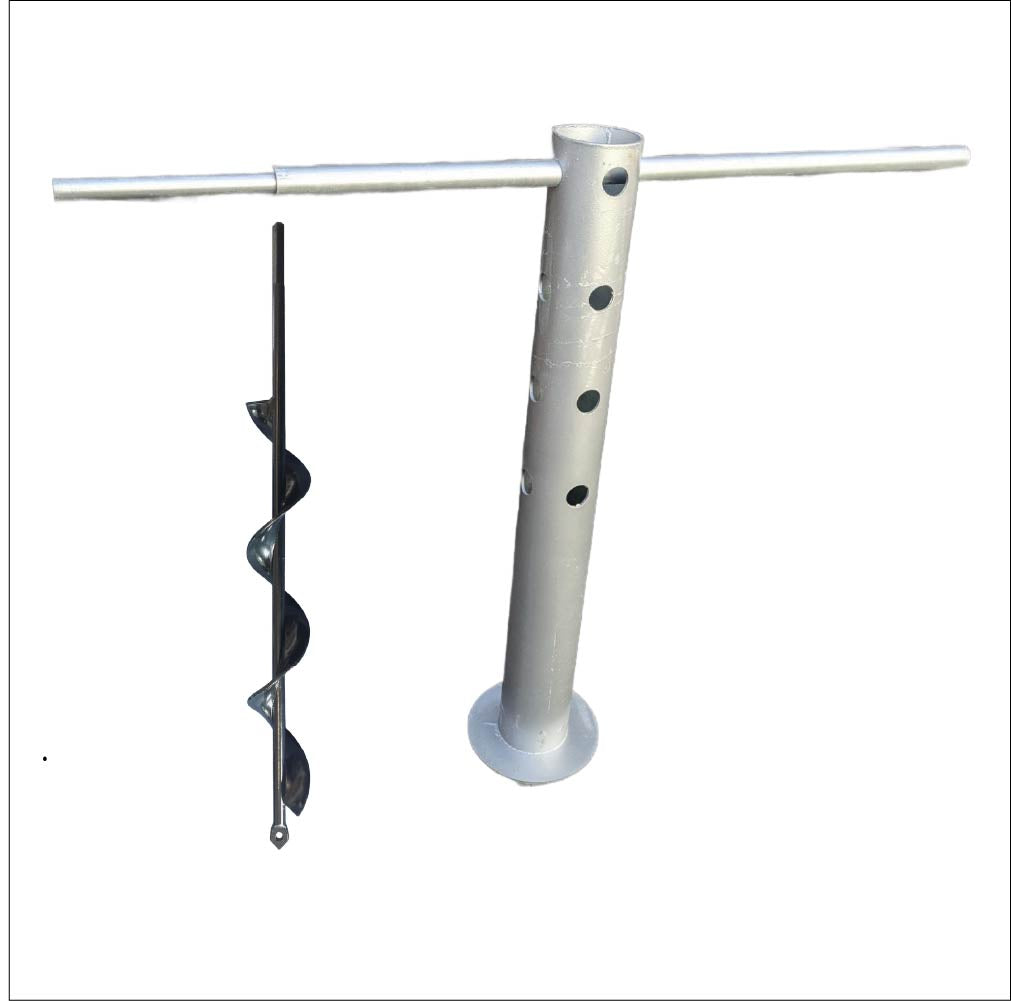 Ground Screw Borer & Install Tool Set
