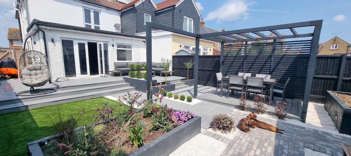 Diamond Capped Decking Board