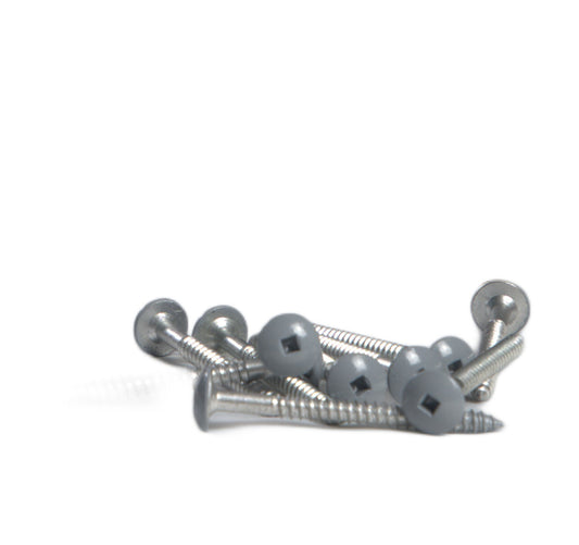 Silver Grey Fascia Screws