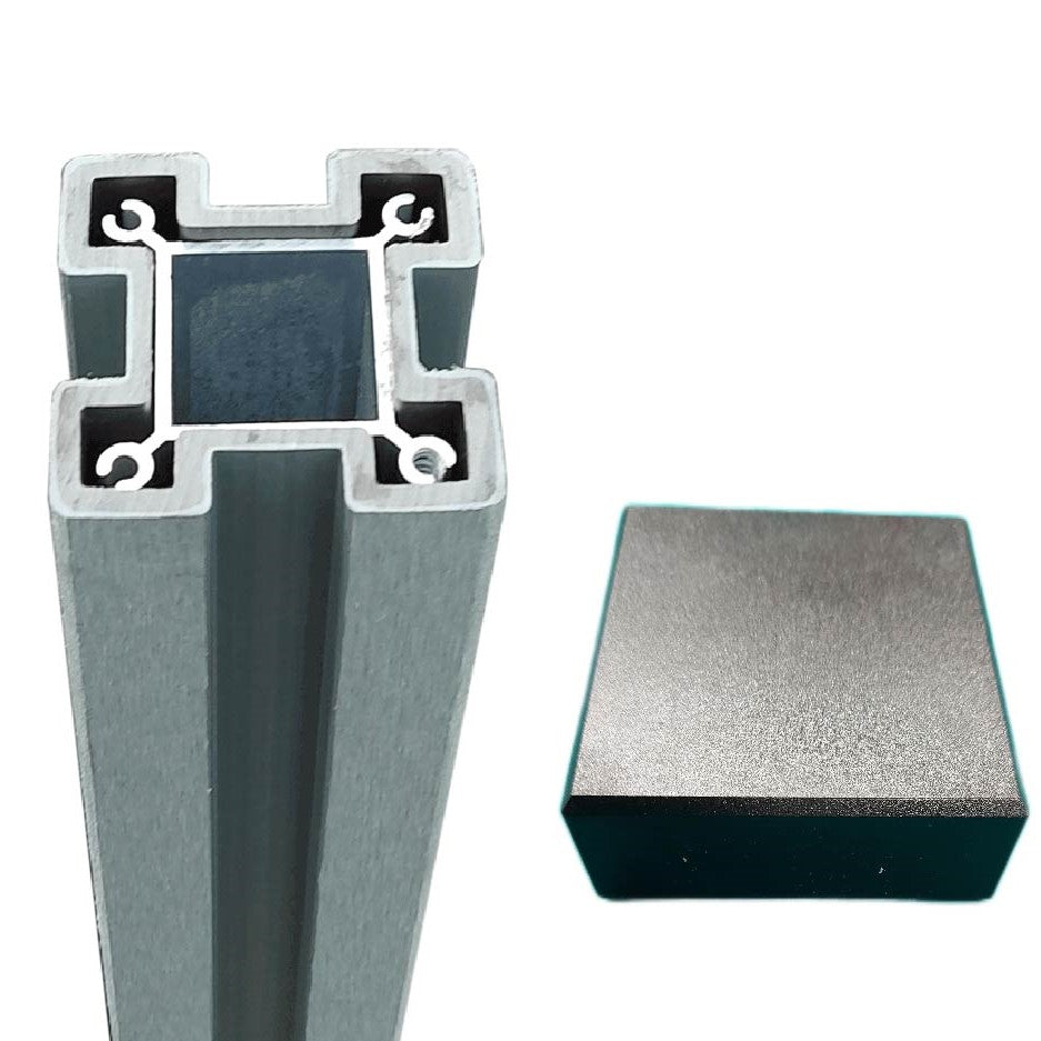 Silver HYBRID Fence Post