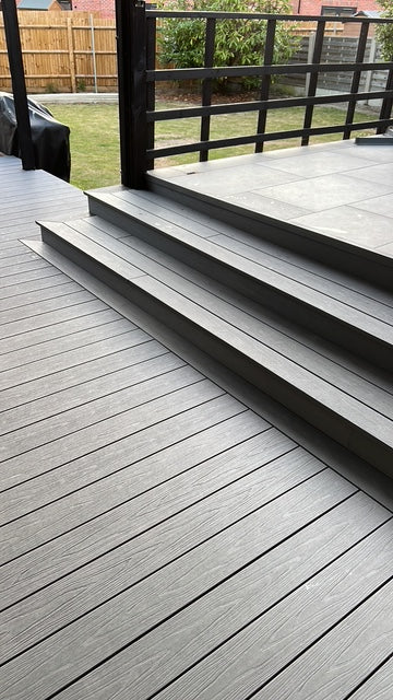 Diamond Capped Decking Board
