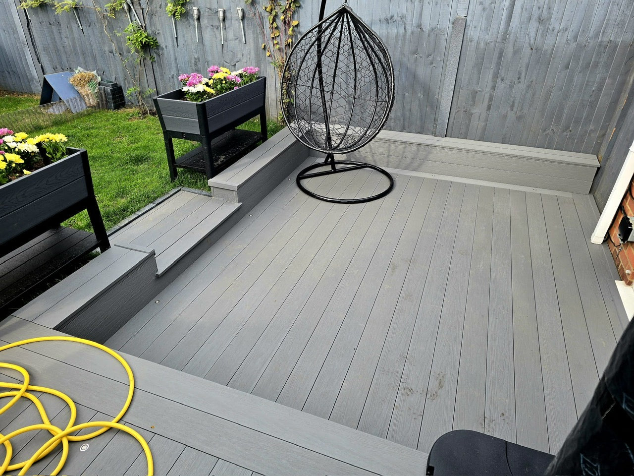Diamond Capped Decking Board