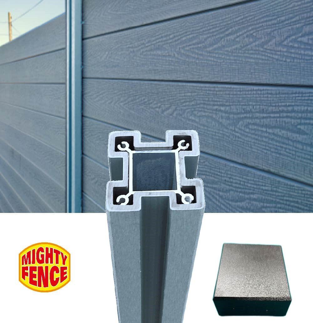 Silver HYBRID Fence Post